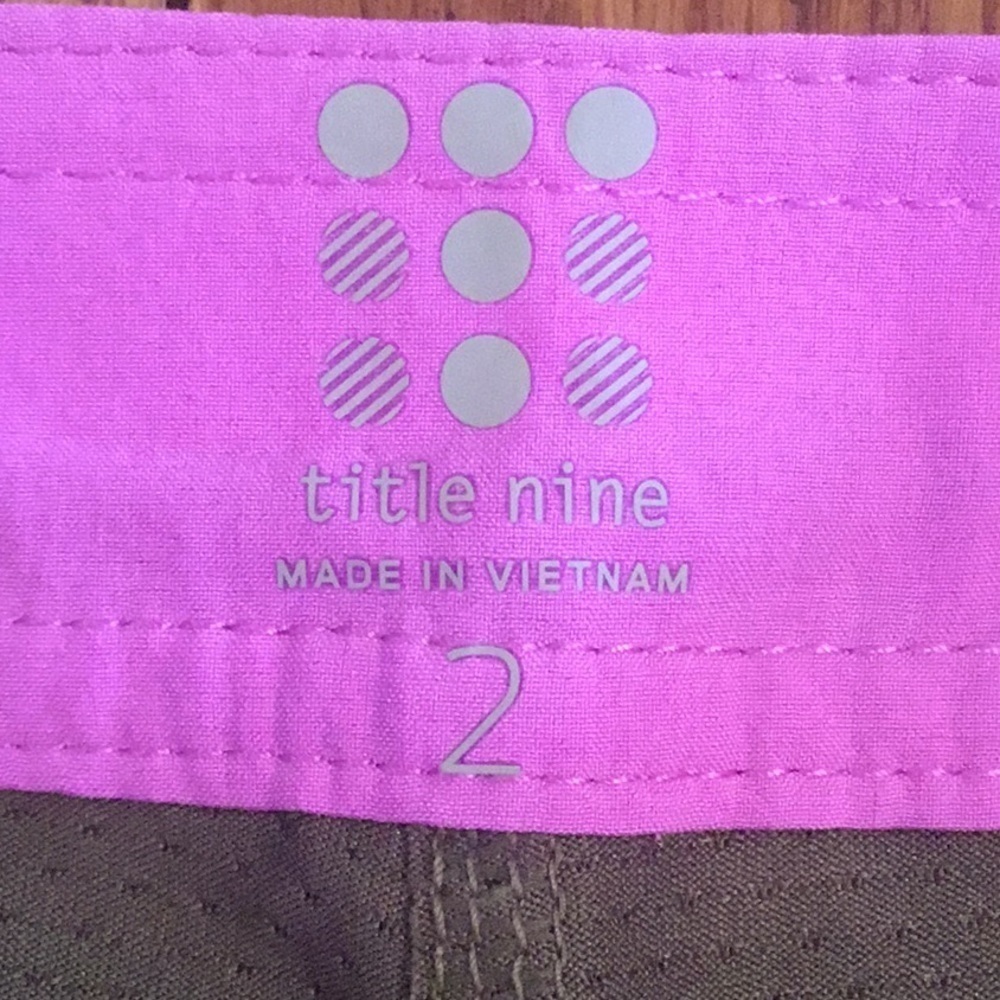 TITLE Nine pinkish-purple skort. NEW with tags. Size 2 - Picture 10 of 12